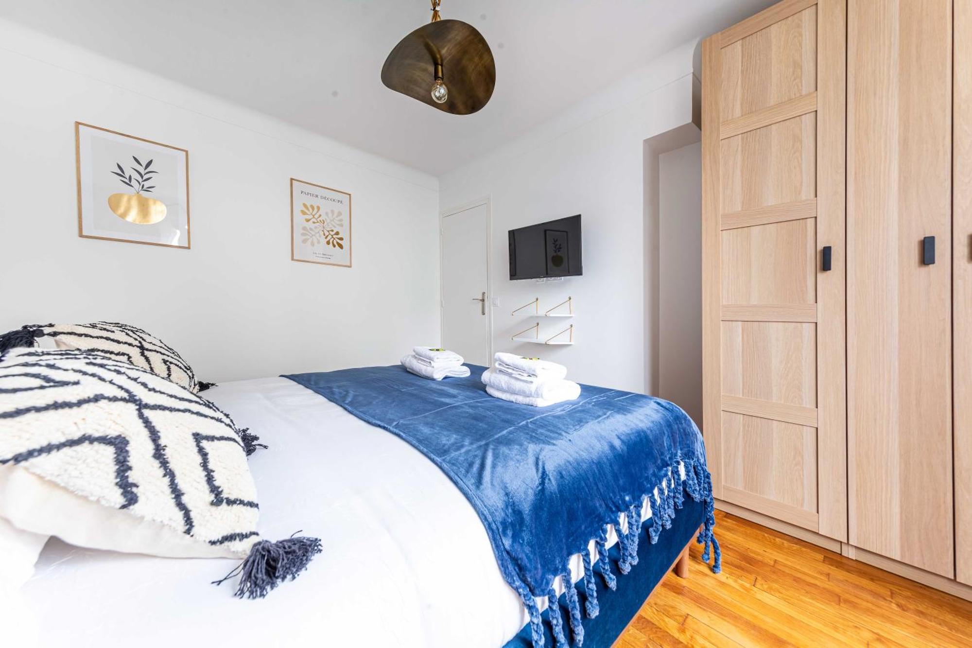 פריז Bright & Charming Apartment - 1Br-4P - Montmartre מראה חיצוני תמונה